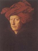 Man in Red Turban, Jan Van Eyck